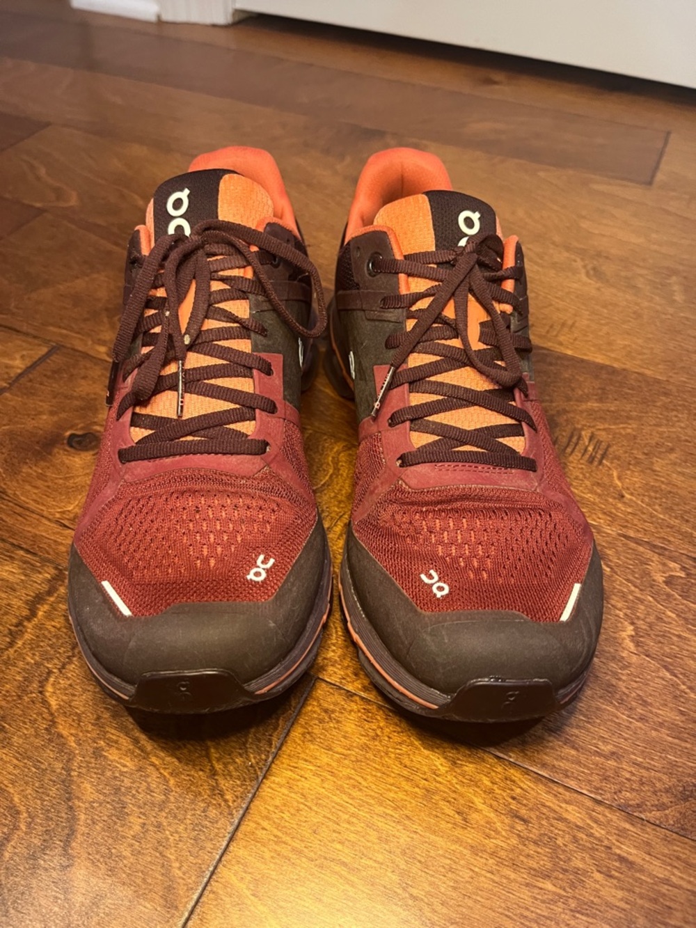 ON running Cloudace 1 Women's Ruby | Lava women’s size 10 - Picture 3 of 5
